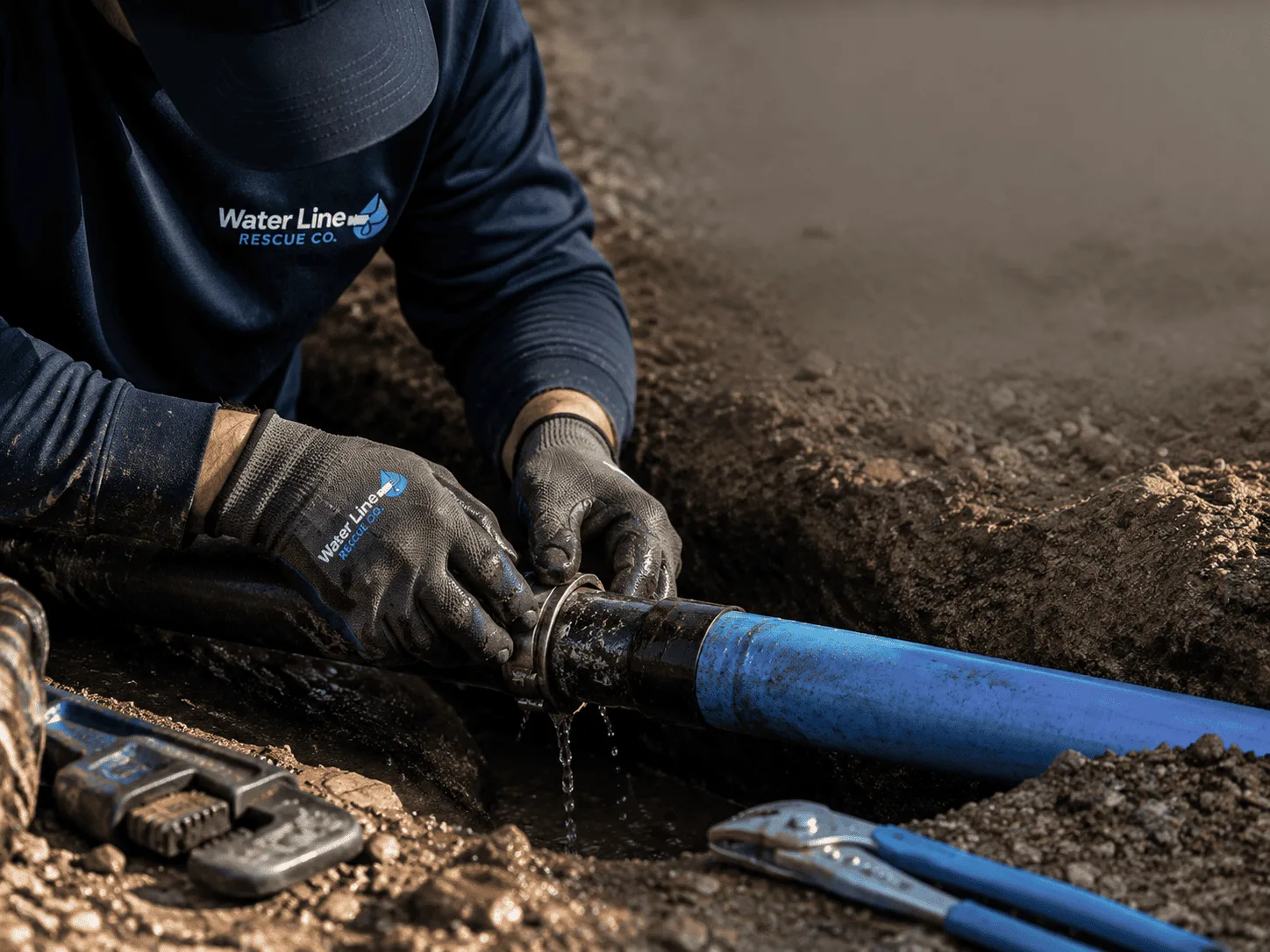 Why choose Water Line Repair in Marquette, KS